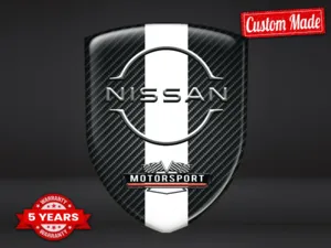 Nissan Emblema Silicone Logo Premium Cupola Racing